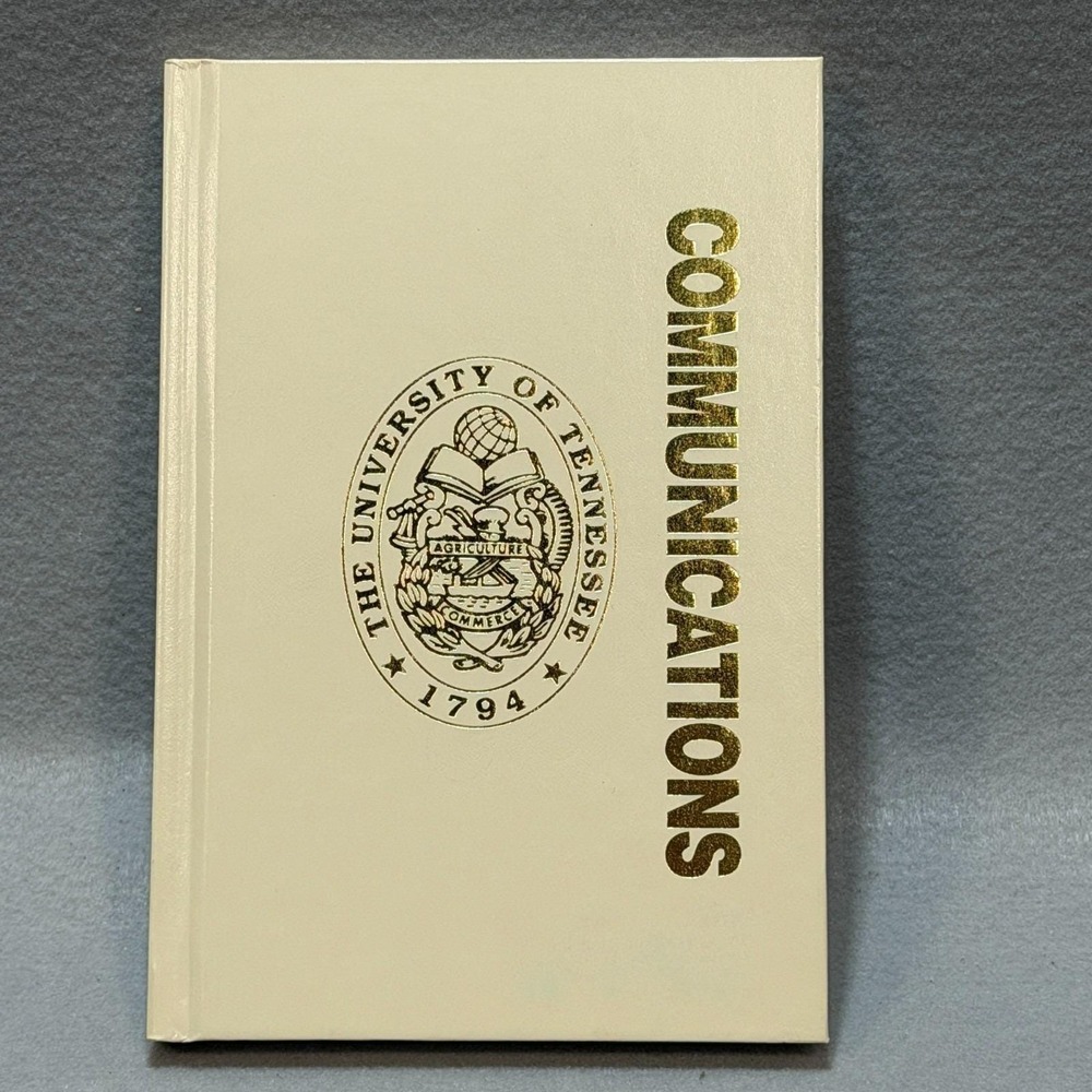 Vintage University of Tennessee College of Communications Alumni Directory 2001